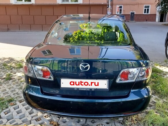 2005 Mazda 6 I (GG) Рестайлинг, зелёный, 680000 рублей - вид 16