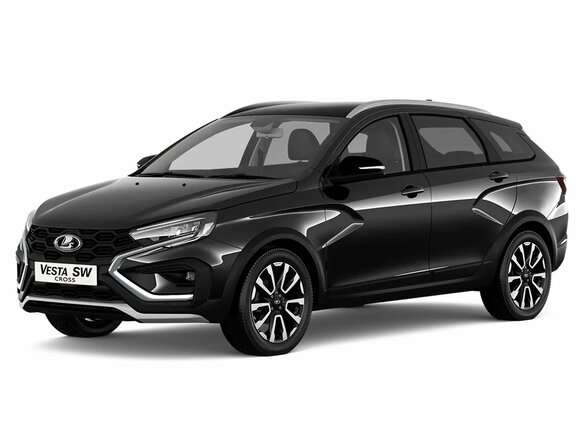 2026 Lada (ВАЗ) Vesta SW Cross I Рестайлинг (NG), чёрный, 2155000 рублей