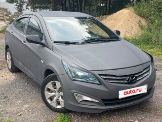 2016 Hyundai Solaris I Рестайлинг, серый, 500000 рублей, вид 3