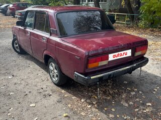 2003 Lada (ВАЗ) 2107, пурпурный, 108000 рублей, вид 4