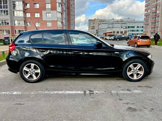 2008 BMW 1 серии 118i I (E81/E82/E87/E88) Рестайлинг, чёрный, 655000 рублей, вид 4