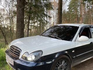 2006 Hyundai Sonata ТагАЗ IV (EF) Рестайлинг, синий, 500000 рублей, вид 1