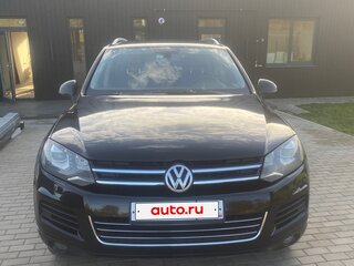 2013 Volkswagen Touareg II, чёрный, 1500000 рублей, вид 3