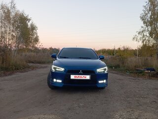 2008 Mitsubishi Lancer X, синий, 800000 рублей, вид 2
