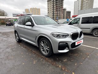 2018 BMW X3 20d xDrive III (G01), серебристый, 3900000 рублей, вид 2