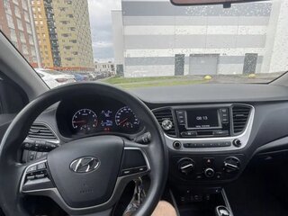 2017 Hyundai Solaris II, белый, 1150000 рублей, вид 4
