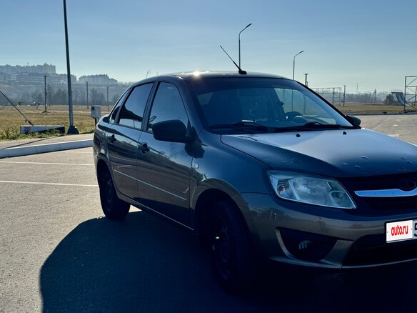 2017 Lada (ВАЗ) Granta I, коричневый, 370000 рублей - вид 2