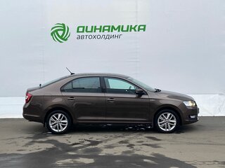 2019 Skoda Rapid I Рестайлинг, коричневый, 1350000 рублей, вид 4