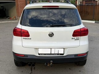 2012 Volkswagen Tiguan I Рестайлинг, белый, 1050000 рублей, вид 4