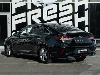 2017 Hyundai Sonata VII (LF) Рестайлинг, чёрный, 1535000 рублей, вид 2