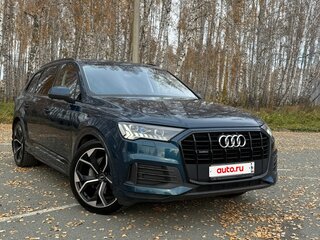 2021 Audi Q7 45 TDI II (4M) Рестайлинг, синий, 5999000 рублей, вид 1