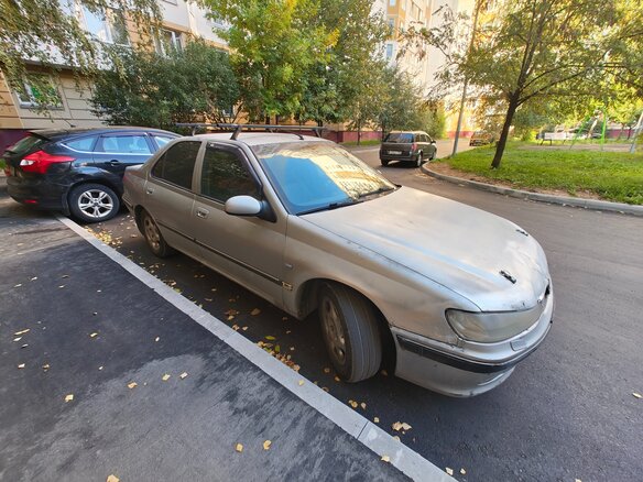 2001 Peugeot 406 I Рестайлинг, серебристый, 176000 рублей - вид 8
