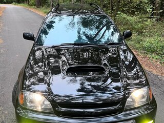 2000 Toyota Caldina II Рестайлинг, чёрный, 950000 рублей, вид 2