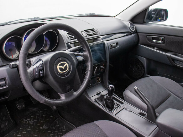 2008 Mazda 3 I (BK) Рестайлинг, чёрный, 424000 рублей - вид 8