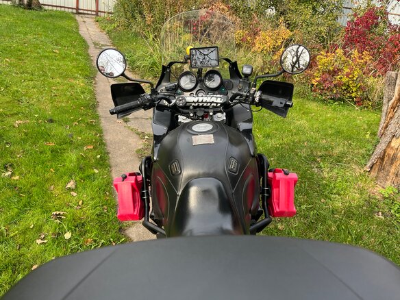 2000 Honda XL1000V Varadero, чёрный, 320000 рублей - вид 10