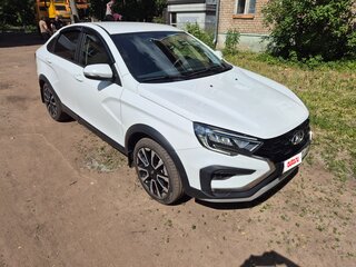 2024 Lada (ВАЗ) Vesta Cross I Рестайлинг (NG), белый, 1470000 рублей, вид 3