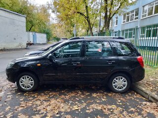 2015 Lada (ВАЗ) Kalina II, чёрный, 700000 рублей, вид 3