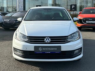 2019 Volkswagen Polo V Рестайлинг, белый, 1184000 рублей, вид 3