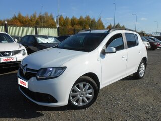 2015 Renault Sandero II, белый, 780000 рублей, вид 3