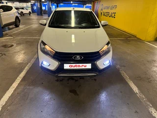 2018 Lada (ВАЗ) Vesta Cross I, белый, 900000 рублей, вид 3