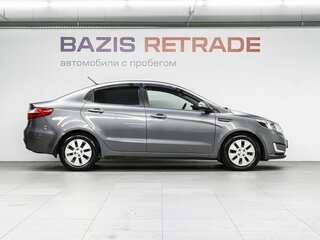 2014 Kia Rio 6-speed III, серый, 1080000 рублей, вид 4