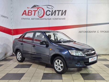 2012 Lada (ВАЗ) Granta I, синий, 328000 рублей, вид 2