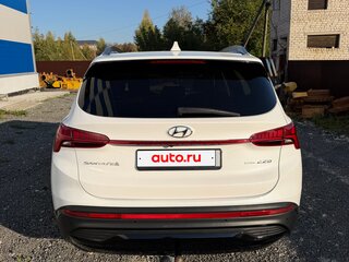 2021 Hyundai Santa Fe IV Рестайлинг, белый, 3700000 рублей, вид 4