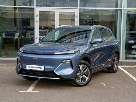 2026 Geely EX5 Гибрид EM-R, синий, 3974990 рублей, вид 1