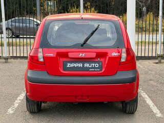 2007 Hyundai Getz I Рестайлинг, красный, 389000 рублей, вид 5