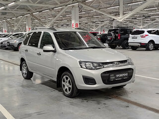 2015 Lada (ВАЗ) Kalina II, серебристый, 455000 рублей, вид 3