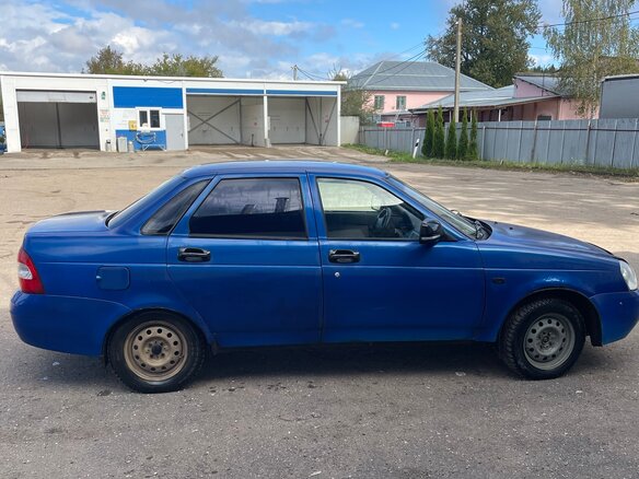 2007 Lada (ВАЗ) Priora I, серебристый, 130000 рублей