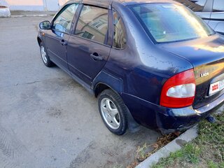 2008 Lada (ВАЗ) Kalina I, синий, 150000 рублей, вид 4