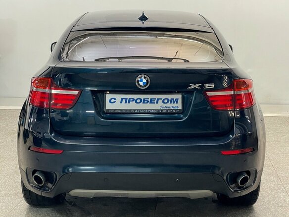 2013 BMW X6 30d I (E71) Рестайлинг, синий, 2500000 рублей - вид 2