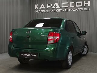 2017 Lada (ВАЗ) Granta I, зелёный, 480000 рублей, вид 2
