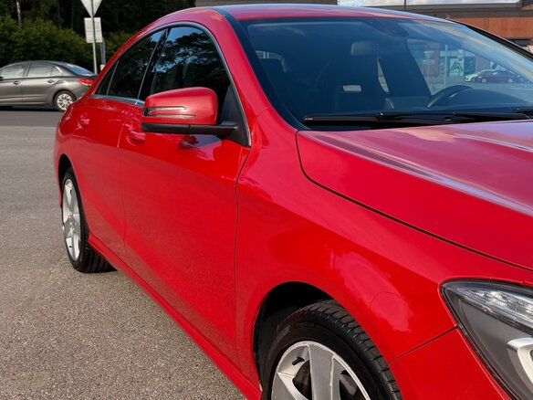 2014 Mercedes-Benz CLA 200 I (C117, X117), красный, 1500000 рублей - вид 5