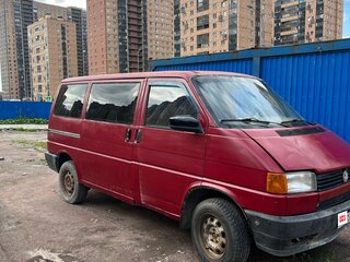 1992 Volkswagen Transporter T4, пурпурный, 210000 рублей, вид 3