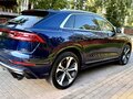 2019 Audi Q8 55 TFSI I (4M), синий, 5400000 рублей - вид 3