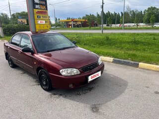 2006 Kia Spectra I Рестайлинг 2, красный, 125000 рублей, вид 3