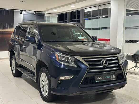 2017 Lexus GX 460 II Рестайлинг, синий, 3975000 рублей - вид 2