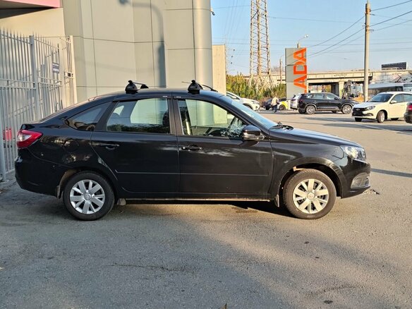 2023 Lada (ВАЗ) Granta I Рестайлинг, чёрный, 749000 рублей - вид 4