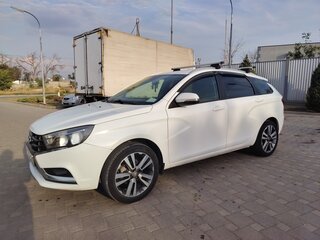 2020 Lada (ВАЗ) Vesta SW I, белый, 850000 рублей, вид 3