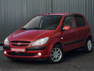 2008 Hyundai Getz I Рестайлинг, красный, 360000 рублей, вид 3