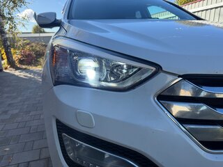 2014 Hyundai Santa Fe III, белый, 1800000 рублей, вид 3