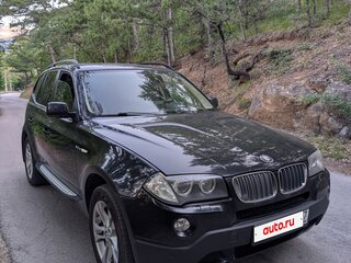 2007 BMW X3 30i I (E83) Рестайлинг, чёрный, 1335000 рублей, вид 2