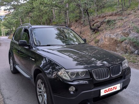 2007 BMW X3 30i I (E83) Рестайлинг, чёрный, 1335000 рублей, вид 2