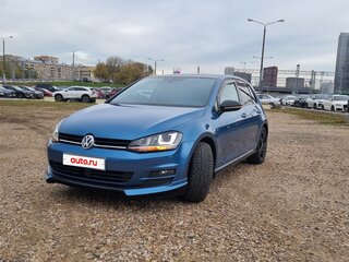2014 Volkswagen Golf VII, голубой, 1600000 рублей, вид 4