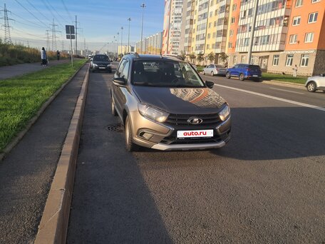 2020 Lada (ВАЗ) Granta Cross I Рестайлинг, коричневый, 650000 рублей, вид 2