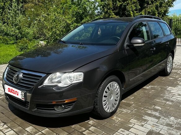 2008 Volkswagen Passat B6, коричневый, 650000 рублей - вид 1