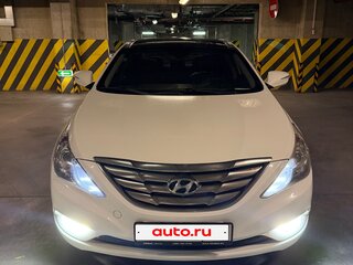 2011 Hyundai Sonata VI (YF), белый, 1270000 рублей, вид 5