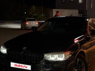 2018 BMW 5 серии 520i VII (G30/G31/G38), чёрный, 2150000 рублей, вид 3